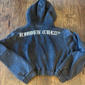 Hidden Cult Zip Up Hooded Jacket